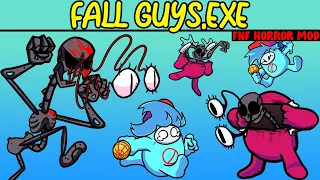Friday Night Funkin' VS Fall Guys.EXE Ultimate Knockout | Funk Guys (Horror Mod) (Halloween)