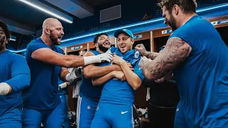 Postgame locker room celebration | Lions vs. Jaguars