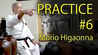 Morio Higaonna's Karate practice #6  | KAKIE | 東恩納盛夫先生の鍛錬その6