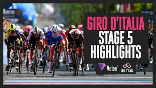 Huge sprint battle | Giro d'Italia 2022 Stage 5 Highlights