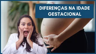 Diferenças na idade gestacional | Dra. Maíra de La Rocque