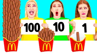 100 Capas de Alimentos Desafío #3 por TeenChallenge