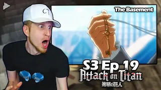 IT'S FINALLY TIME | Attack on Titan S3 E19 Reaction | THE BASEMENT