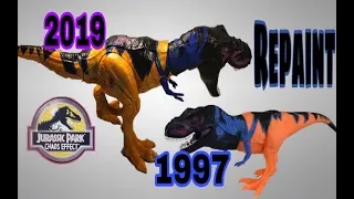 Repainting Chaos Effect Bull Trex - Jurassic Park Chaos Effect Omega T Rex