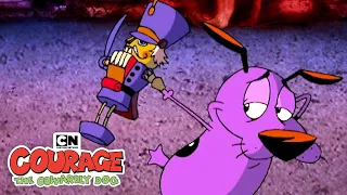 Nutcracker Nightmare 😱 | Courage the Cowardly Dog | Cartoon Network