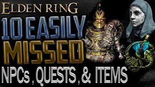 Elden Ring: Most Important Missable Quests, NPCs, and Items That You Can Get Locked Out Of (Part 1)