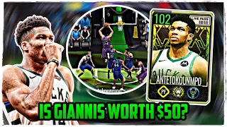 Is Live Pass MVP Plus Giannis Antetokounmpo Worth $50? NBALM Season 7 Gameplay