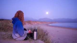 🌕 Mystic Full Moon in North Wales🌿 Beautiful Adventure on Welsh Island 🌿 Relax 4k