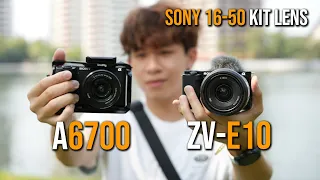 Sony ZV-E10 vs A6700 - Video & Photo TEST, Big or Small difference?