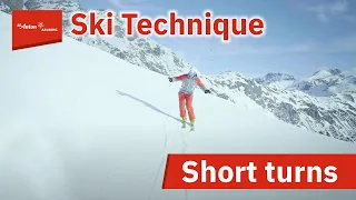 Ski Technique Demonstration | Short Turns