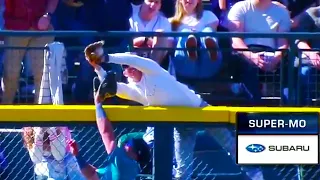 Jacob Stallings Was Called Out Due to Fan Interference - Seattle Mariners vs Colorado Rockies | MLB