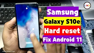 Samsung S10e Hard Reset Android 11 || How TO Fix if Hard Reset Not Working