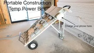 Construction Temporary Power Box