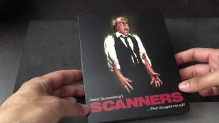 SCANNERS [ZAVVI] STEELBOOK BLU RAY REVIEW