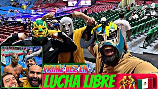 🇲🇽LUCHA LIBRE MEXICANA POR PRIMERA VEZ😱💚*FINAL EPICO*👊