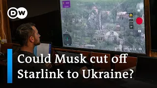 How essential is Starlink to Ukraine's odds on the battlefield? | DW News