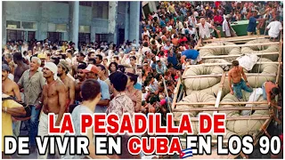 El "PERÍODO ESPECIAL" en CUBA 1990¿Estamos IGUAL o PEOR?Hambre,Miseria,Apagones,Pobreza