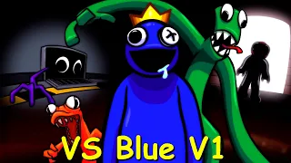 Friday Night Funkin': VS Blue V1 Full Week [FNF Mod/HARD/Rainbow Friends]