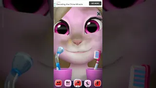 My talking angela 🥰||What is angela's favourite food🤔||Kids gaming....💗