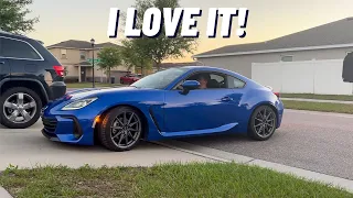 LOWERING MY 2022 BRZ with BC Racing Coilovers!