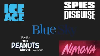 All Blue Sky Trailer Logos with Nimona (2002-2023)