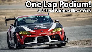 Podium in One Lap! Time Attack 2020 Supra Global Time Attack Buttonwillow CW13 - Project TA90 #36