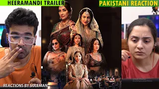 Pakistani Couple Reacts To Heeramandi : The Diamond Bazaar Trailer | Sanjay Leela Bhansali