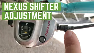 Shimano Nexus 3 Speed Adjustment | Internal-Gear Hub Bike Shifter Adjustment