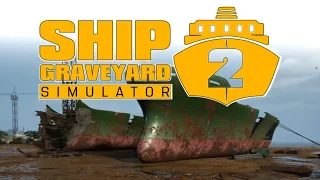 #43 [Ship Graveyard Simulator 2] - Первый Военный Корабль