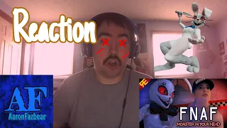 @randomencounters FNAF Security Breach Musical (The Monster In Your Head) REACTION