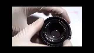 how to make Domiplan Automatic 50mm f2 8 m42 to MANUAL!