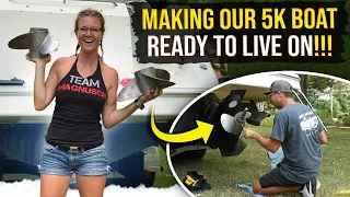 Prepping our 5k boat for 10 day adventure!!!