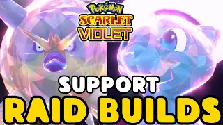 The BEST Tera Raid Support Builds for Pokémon Scarlet Violet