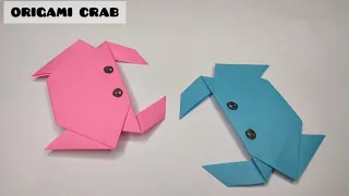 Tutorial Membuat Origami Kepiting | How To Make a Paper Crab Easy | Origami Crab Easy