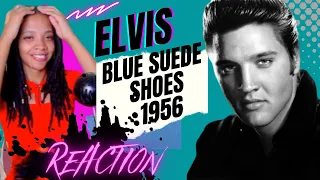 Elvis Presley Blue Suede Shoes Reaction!