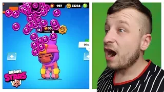 WBIŁEM 500 🏆 NA SANDY W DWIE GODZINY! BRAWL STARS POLSKA