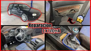 me COMPRO un COCHE DESTROZADO y lo dejo como NUEVO-🚗VW GOLF iv