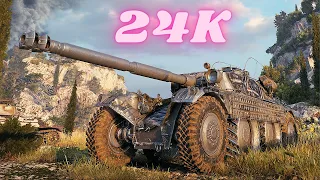 24K Spot + Damage Panhard EBR 105 &  EBR 105   World of Tanks Replays 4K The best tank game