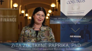 Corvinus Finance Master - Zita Zoltayné Paprika