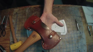 LETS MAKE AN AXE SHEATH PT.1