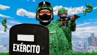 MELHOREI O EXÉRCITO NO GTA 5!!!