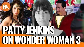 Shazam Set Visit, Patty Jenkins and Ideas for Wonder Woman 3, DC Comics