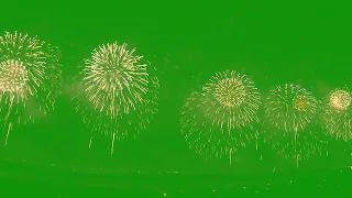 Fireworks Green Screen Animation Effect Chromakey Overlay Футаж Фейерверк 12 Эффект хромакей