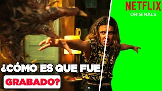 Stranger Things sin Efectos Especiales | Curiosidades y Datos del Detrás de Escenas | Series Netflix