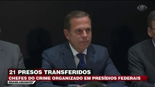 SP: Chefes do crime organizado são transferidos