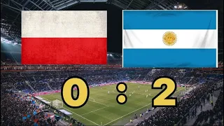 Чемпионат мира по футболу 2022 / Польша Аргентина / World Cup Poland Argentina