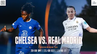 Chelsea vs. Real Madrid | UEFA Women's Champions League 2022-23 Matchday 3 Full Match