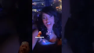 Cardi B Does the Mute Challenge at the Renaissance World Tour Finale #shorts
