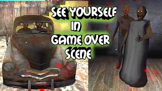 See Yourself Glitch In Game Over Scene With Grandpa In Granny