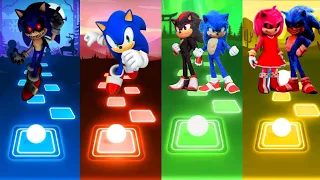 Sonic Exe Vs Sonic Vs Sonic Shadow Hedgehog Vs Sonic Tails Exe Tiles Hop